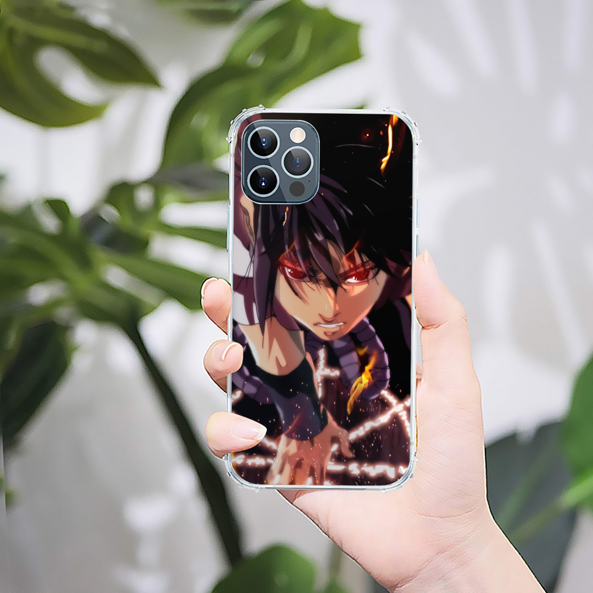 （画像用） NARUTO -ナルト- NARUTO -ナルト- 疾風伝 【iPhone 12シリーズ対応】透明スマホケース（クリアソフトケース）
